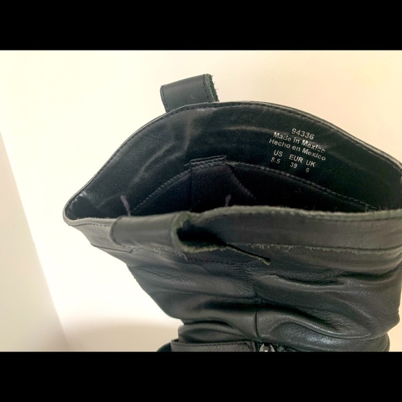 ALDO black western-styled leather boots - 8.5 - Picture 10 of 10